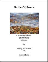 Suite Gibbons Concert Band sheet music cover